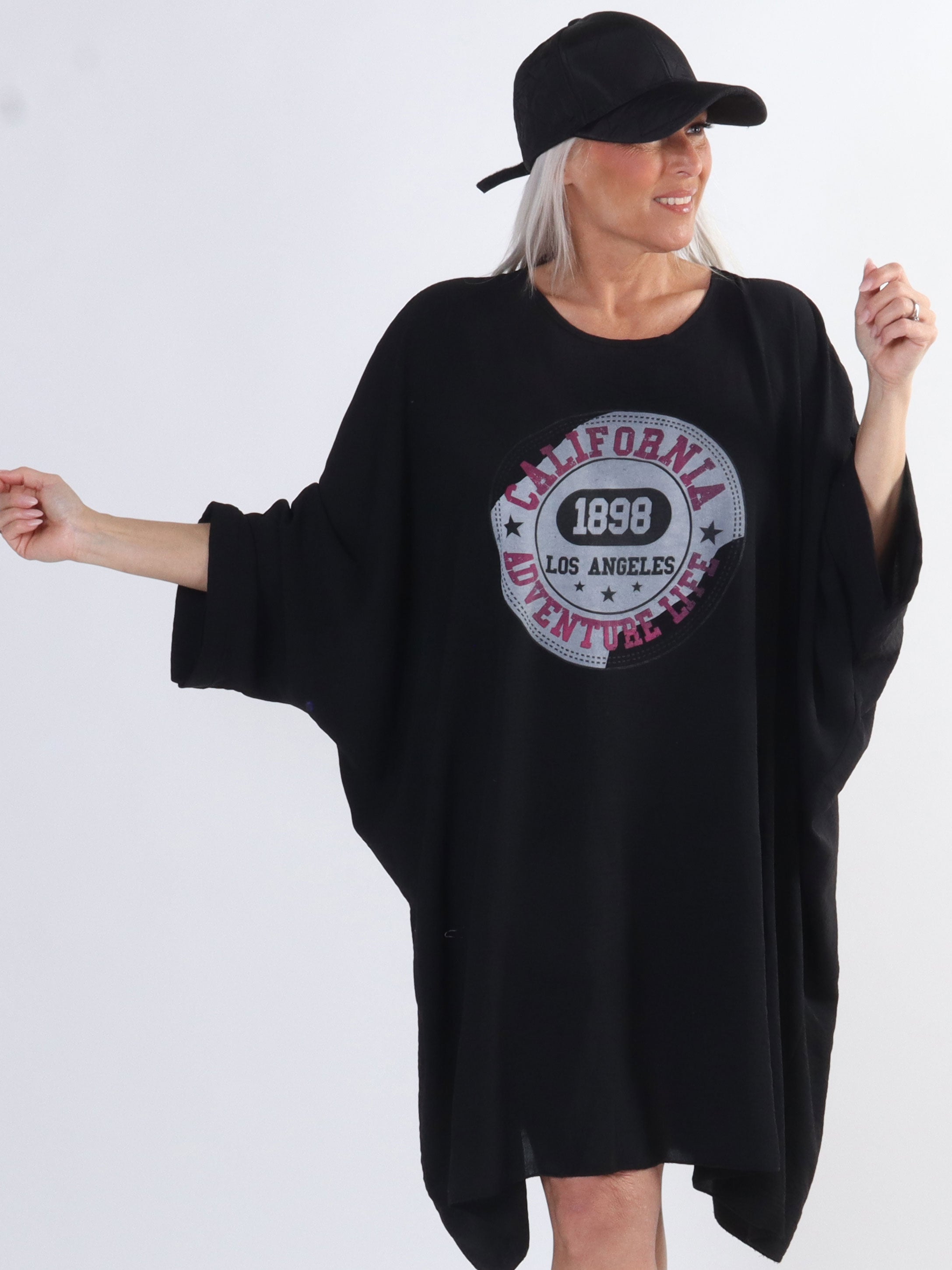 California - Plus size kjole i cool stil